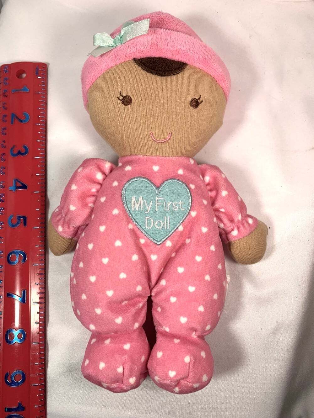 My First Doll Carters Rattle pink